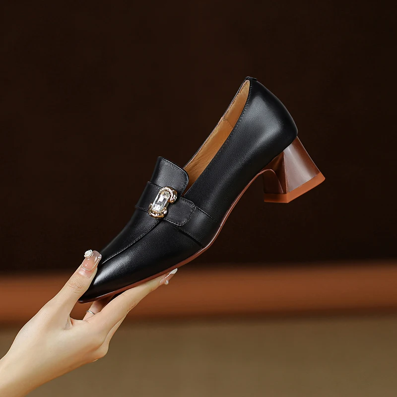 Новинка 2023, женские туфли-лодочки из натуральной кожи 22-25 см, Винтажная обувь из потертой воловьей и свиной кожи
Новинка 2023, женские туфли-лодочки из натуральной кожи 22-25 см, Винтажная обувь из потертой воловьей и свиной кожи