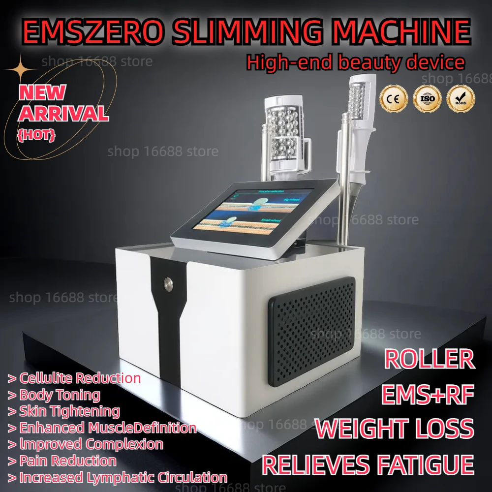 11.11 EMSzero Neo Weight Loss RF Roller 200HZ 6500W Slimming 2 Handles Machine Body Sculpting Gain Muscle Salon
11.11 EMSzero Neo Weight Loss RF Roller 200HZ 6500W Slimming 2 Handles Machine Body Sculpting Gain Muscle Salon