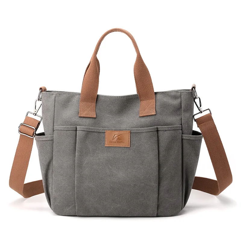 2023 New Shoulder Bag Women's Trend Versatile Simple Fashion Korean Version Large Capacity Handheld Crossbody Canvas
2023 New Shoulder Bag Women's Trend Versatile Simple Fashion Korean Version Large Capacity Handheld Crossbody Canvas