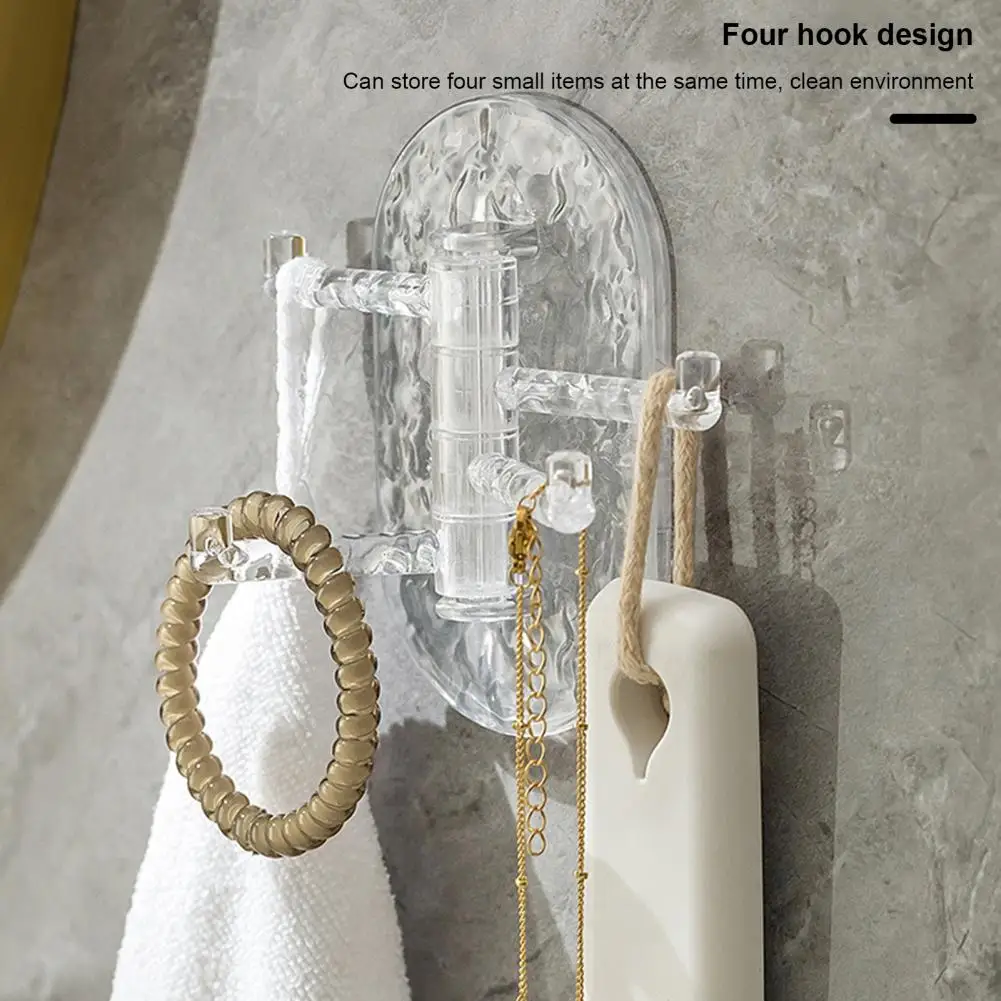 Organizer Hook Self-adhesive 180-degree Rotating Wall Storage Rack Towel Hanger Hook Bathroom Organizer Strong Load-bearing
Organizer Hook Self-adhesive 180-degree Rotating Wall Storage Rack Towel Hanger Hook Bathroom Organizer Strong Load-bearing