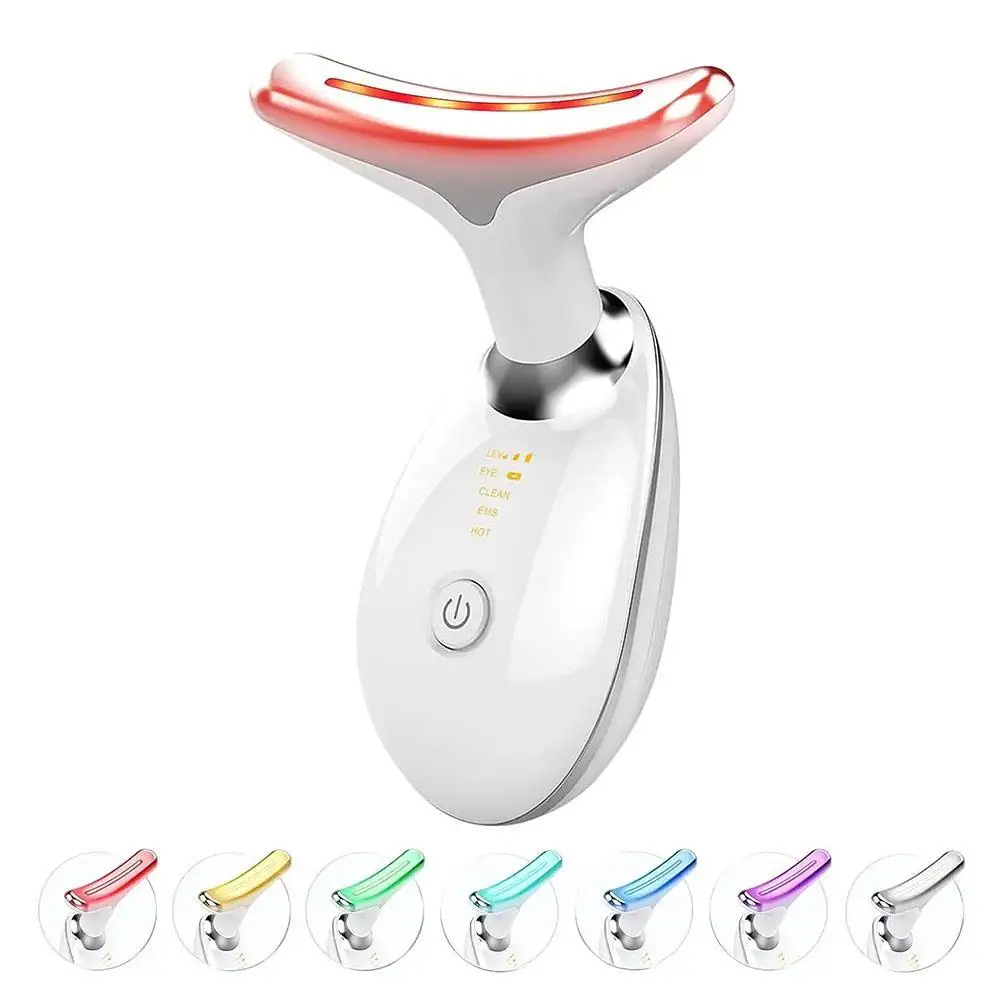 

Neck Facial Lifting Device Skin Tightening Anti Wrinkle EMS Microcurrent Face Massager Double Chin Remover Skin Care Beauty Tool