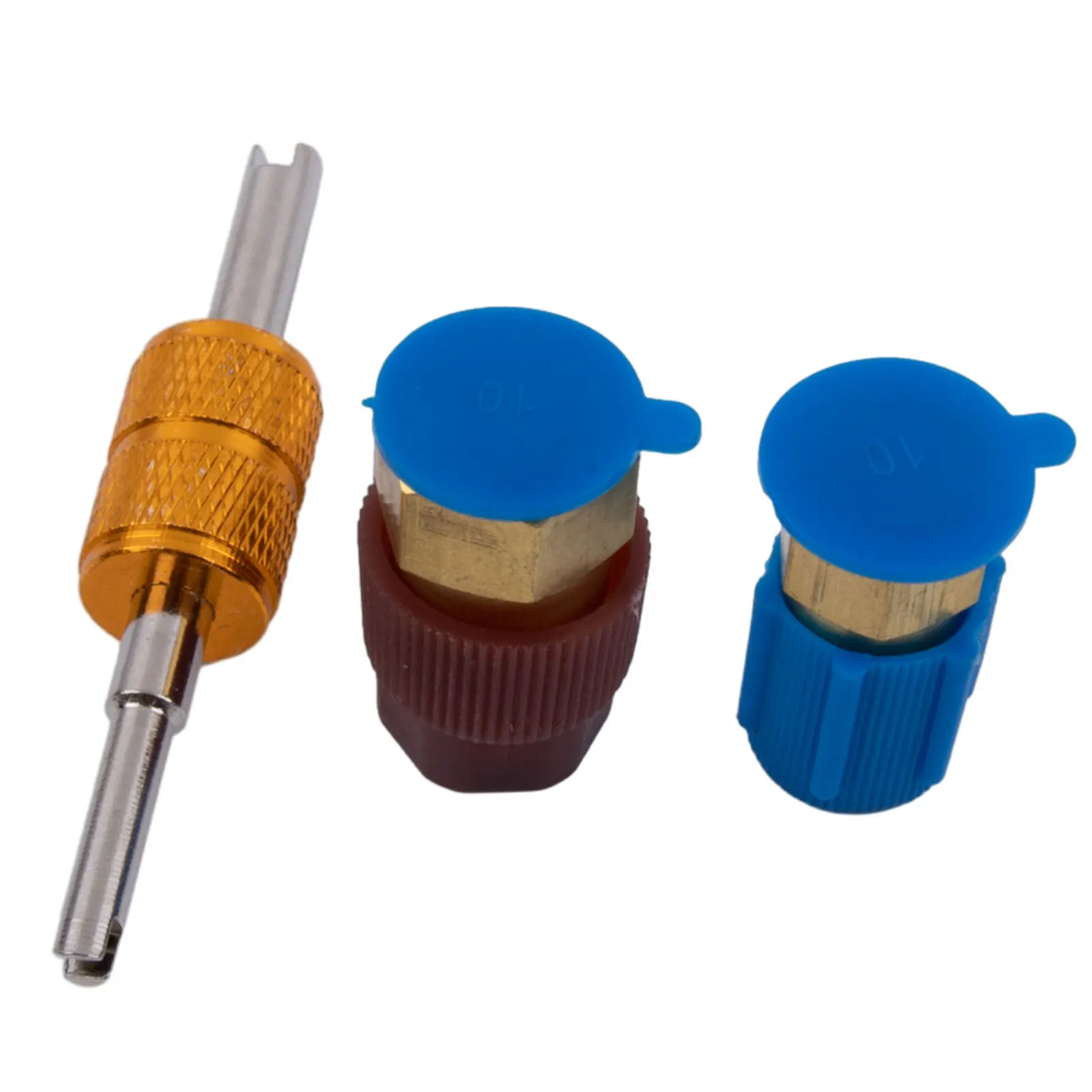R12 To R134a Air Conditioning Fitting Port Adapter Valve Retrofit Kit 2pcs Air Conditioning Repair Tools Car Accessories
R12 To R134a Air Conditioning Fitting Port Adapter Valve Retrofit Kit 2pcs Air Conditioning Repair Tools Car Accessories