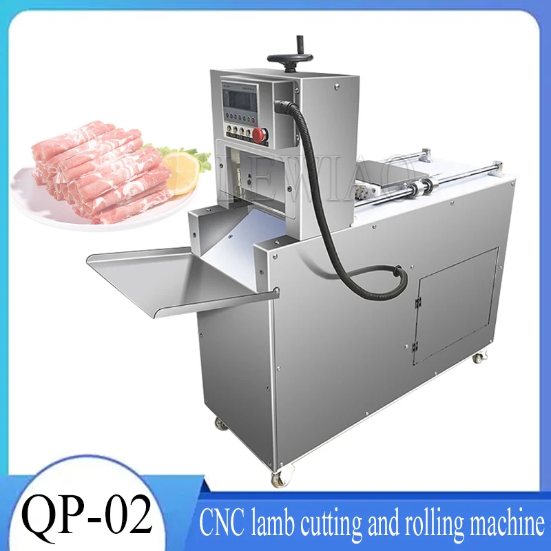 New Electric Meat Cutter Automatic CNC Double Cut Mutton Roll Machine Cutting Beef Lamb Roll Machine Kitchen Tools
New Electric Meat Cutter Automatic CNC Double Cut Mutton Roll Machine Cutting Beef Lamb Roll Machine Kitchen Tools