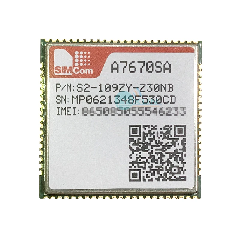 SIMCOM A7670SA LTE Cat1 модуль B1/B2/B3/B4/B5/B7/B8/B28/B66 GSM 850/900/1800/1900 МГц совместимый с SIM7000 SIM7070 серий
SIMCOM A7670SA LTE Cat1 модуль B1/B2/B3/B4/B5/B7/B8/B28/B66 GSM 850/900/1800/1900 МГц совместимый с SIM7000 SIM7070 серий