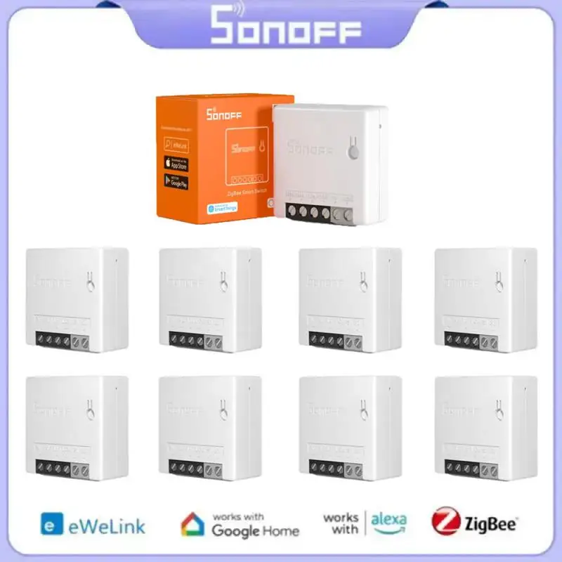 Смарт-переключатель SONOFF ZBMINI Zigbee, двухсторонний модуль управления умным домом, работает с Smartthing Alexa, 1-10 шт.
Смарт-переключатель SONOFF ZBMINI Zigbee, двухсторонний модуль управления умным домом, работает с Smartthing Alexa, 1-10 шт.