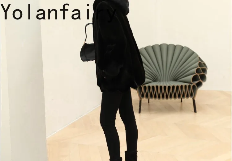 YOLANFAIRY Genuine Whole Mink Fur Jacket for Women Luxury 2025 Winter Natural Fur Coat Hooded Warm Real Black Fur Coats Casaco YOLANFAIRY Genuine Whole Mink Fur Jacket for Women Luxury 2025 Winter Natural Fur Coat Hooded Warm Real Black Fur Coats Casaco