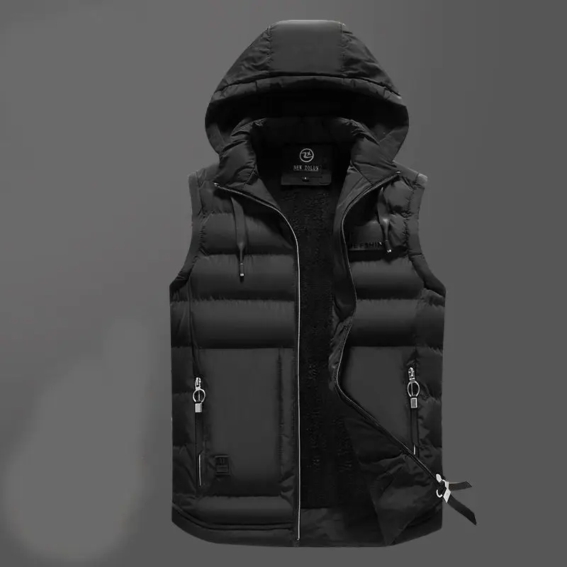 Stylish Autumn Winter 2023 Vest Coat Pockets Men Vest Clothing Heat Retention Hooded Plus Size Zipper Waistcoat Thermal Y35
Stylish Autumn Winter 2023 Vest Coat Pockets Men Vest Clothing Heat Retention Hooded Plus Size Zipper Waistcoat Thermal Y35