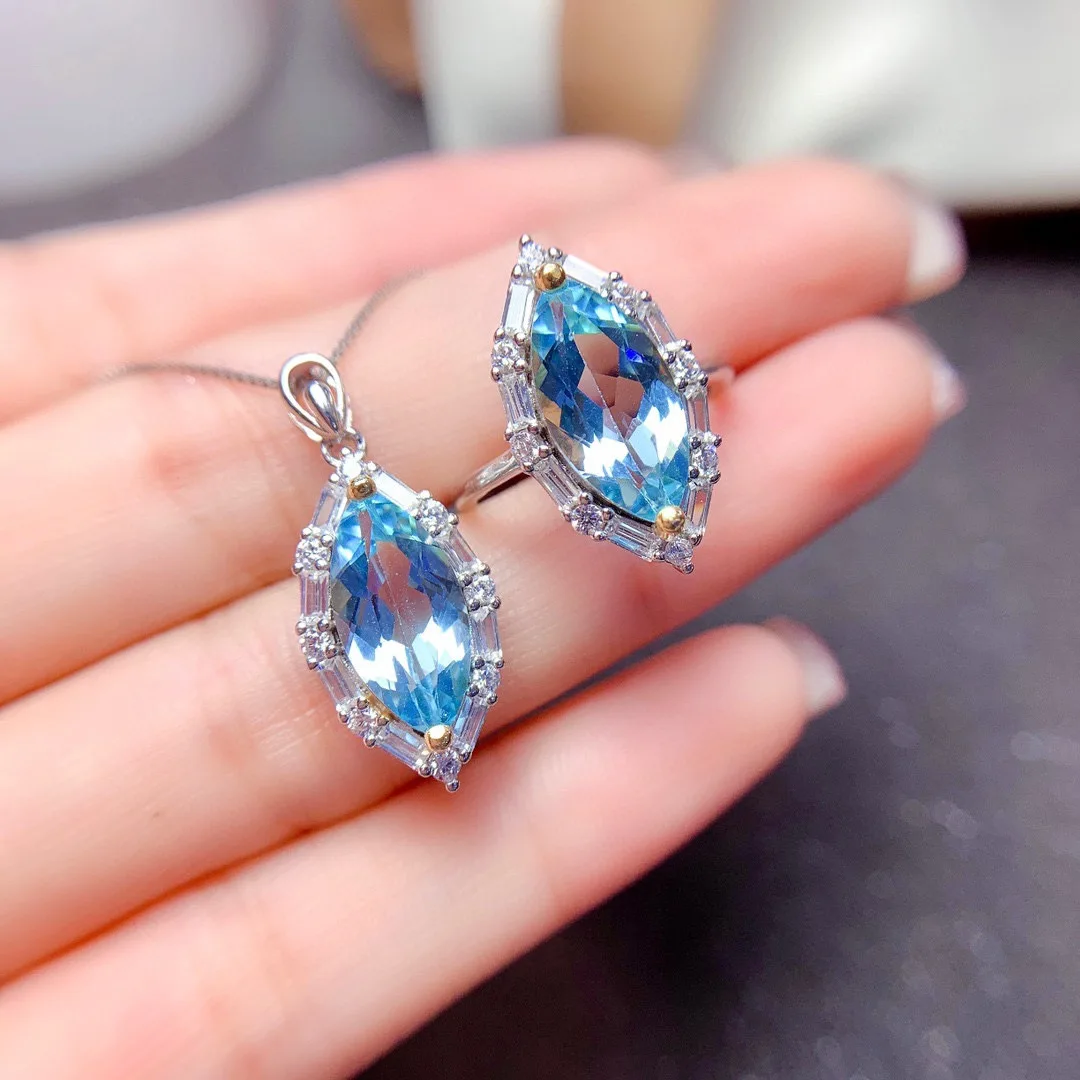 100% Real 925 Sterling Silver Sapphire Pendant Necklaces for Women TRENDY CN(Origin) Blue Sapphire Jewelry Gemstone Pendants
100% Real 925 Sterling Silver Sapphire Pendant Necklaces for Women TRENDY CN(Origin) Blue Sapphire Jewelry Gemstone Pendants