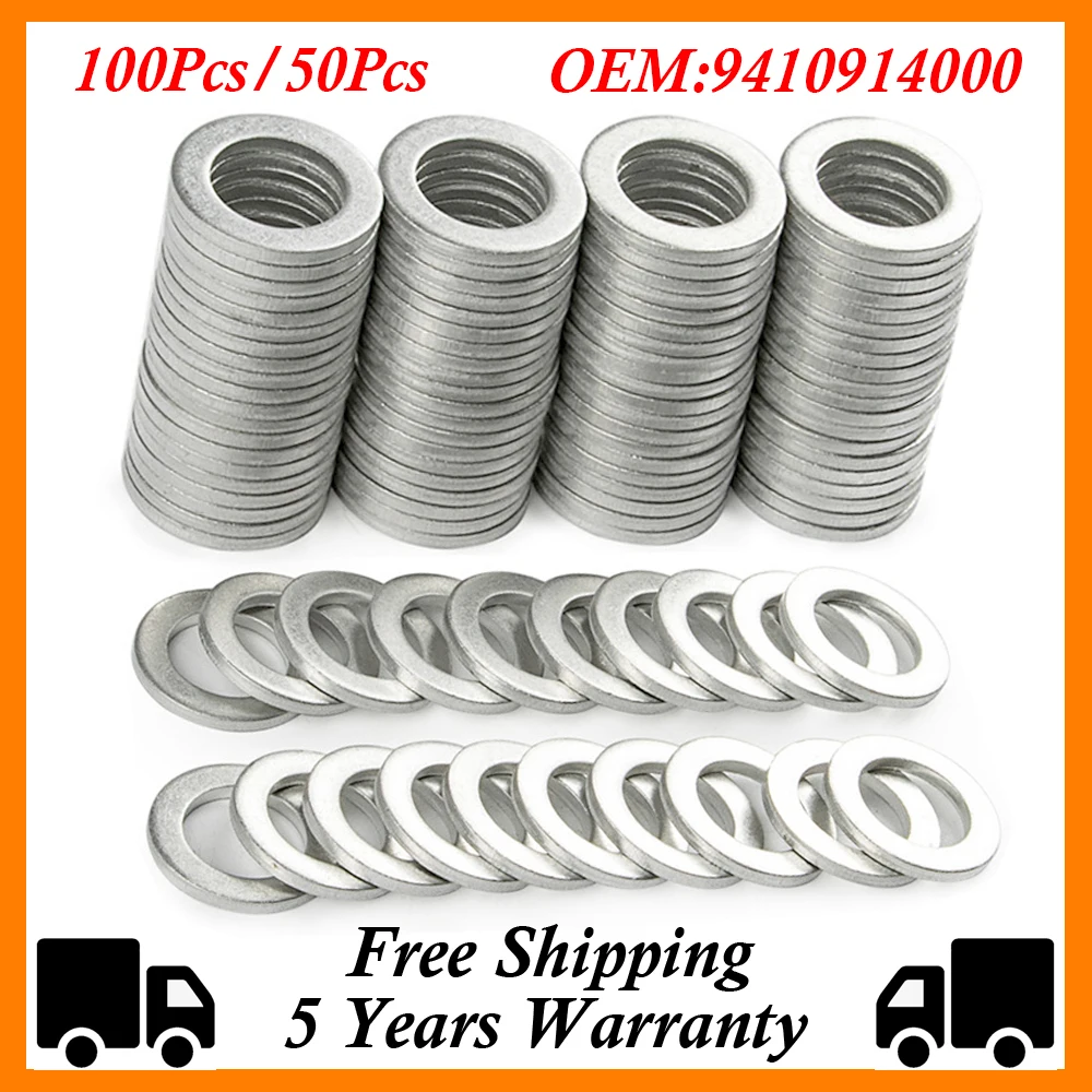 100/50Pcs For Honda Accord Civic CRV CRZ HRV Acura 14MM Oil Drain Plug Crush Washers Gaskets 9410914000 94109-14000 94109 14000
100/50Pcs For Honda Accord Civic CRV CRZ HRV Acura 14MM Oil Drain Plug Crush Washers Gaskets 9410914000 94109-14000 94109 14000