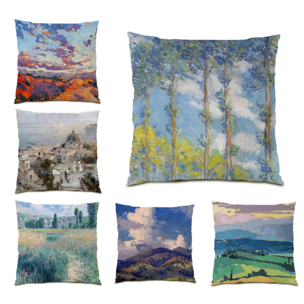Living Room Decoration Pillow Case Cushion Cover 45x45 Oil Painting Velvet Throw Pillow Covers Square Home Decor Gift Sofa E0055
Living Room Decoration Pillow Case Cushion Cover 45x45 Oil Painting Velvet Throw Pillow Covers Square Home Decor Gift Sofa E0055