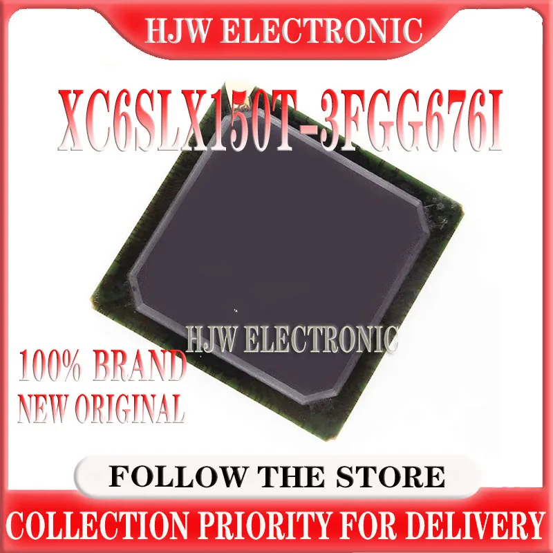 

1PCS XC6SLX150T-3FGG676I Packaged BGA-676 new original genuine programmable logic device (CPLD/FPGA) IC chip