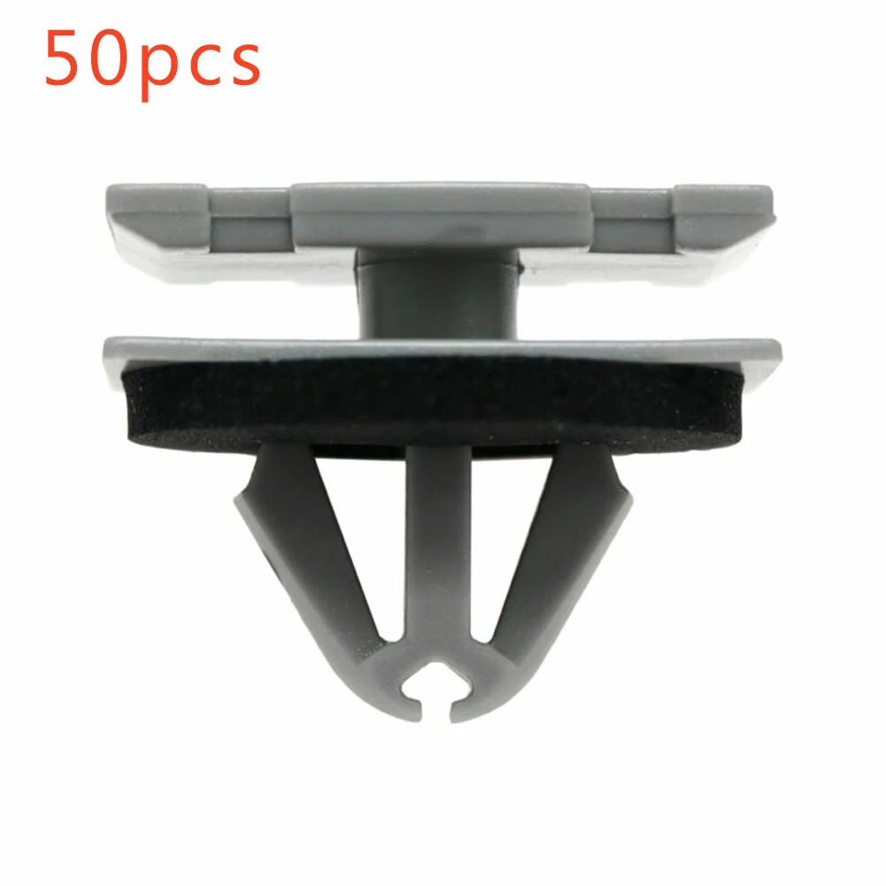 Clip Rivets Black And Gray Exterior Fastener Moulding Nylon Panel Rocker Trim 50pcs Brand New Durable Hot Sale
Clip Rivets Black And Gray Exterior Fastener Moulding Nylon Panel Rocker Trim 50pcs Brand New Durable Hot Sale