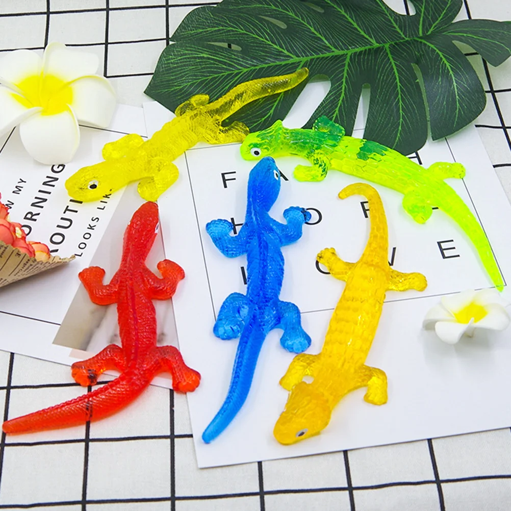 4/6pcs Novelty Stretchy Sticky Lizard Toys Retractable Animals Birthday Party Favors Novelty Gifts Random Color
4/6pcs Novelty Stretchy Sticky Lizard Toys Retractable Animals Birthday Party Favors Novelty Gifts Random Color