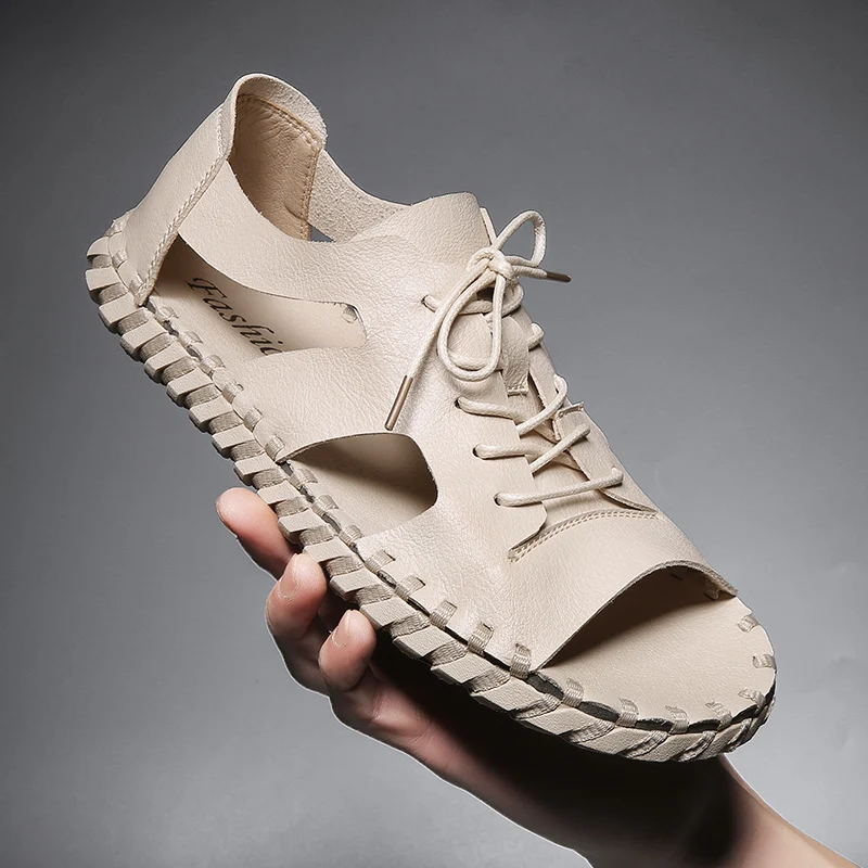 CYYTL Sandals Summer Mens Shoes Beach Outdoor Leather Fisherman Slippers Hiking Fashion Breathable Designer Luxury Open Toe Flat
CYYTL Sandals Summer Mens Shoes Beach Outdoor Leather Fisherman Slippers Hiking Fashion Breathable Designer Luxury Open Toe Flat