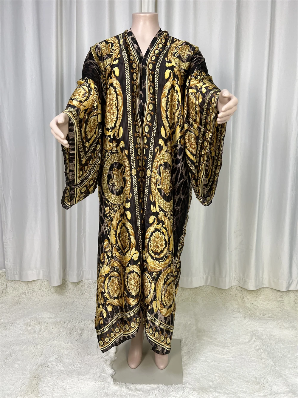 Summer Kimono Women Retro boho print Long Sleeve Cardigan Female Blouse Loose Casual beach Cover Up party kuwait kaftan
Summer Kimono Women Retro boho print Long Sleeve Cardigan Female Blouse Loose Casual beach Cover Up party kuwait kaftan