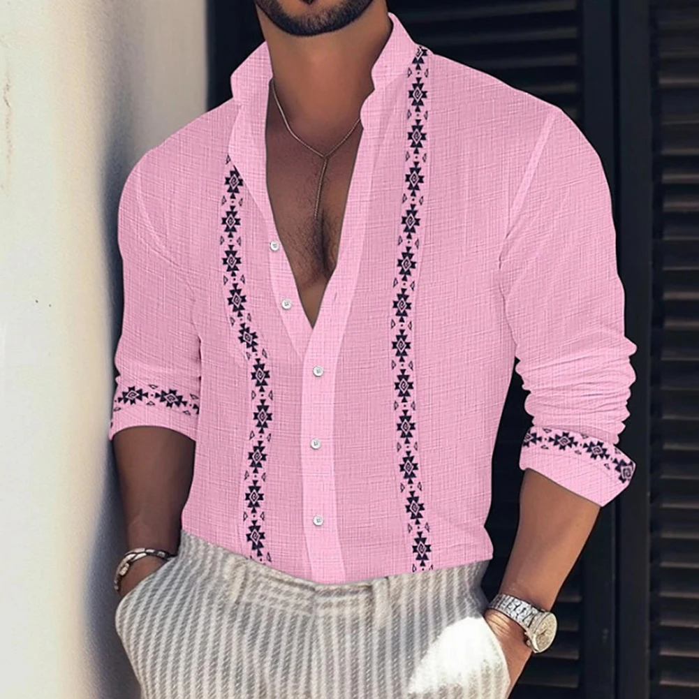 For Men Shirt Blouse Casual Collared Fit Four Seasons Long Sleeve Polyester Durable And Practical High Quality
For Men Shirt Blouse Casual Collared Fit Four Seasons Long Sleeve Polyester Durable And Practical High Quality
