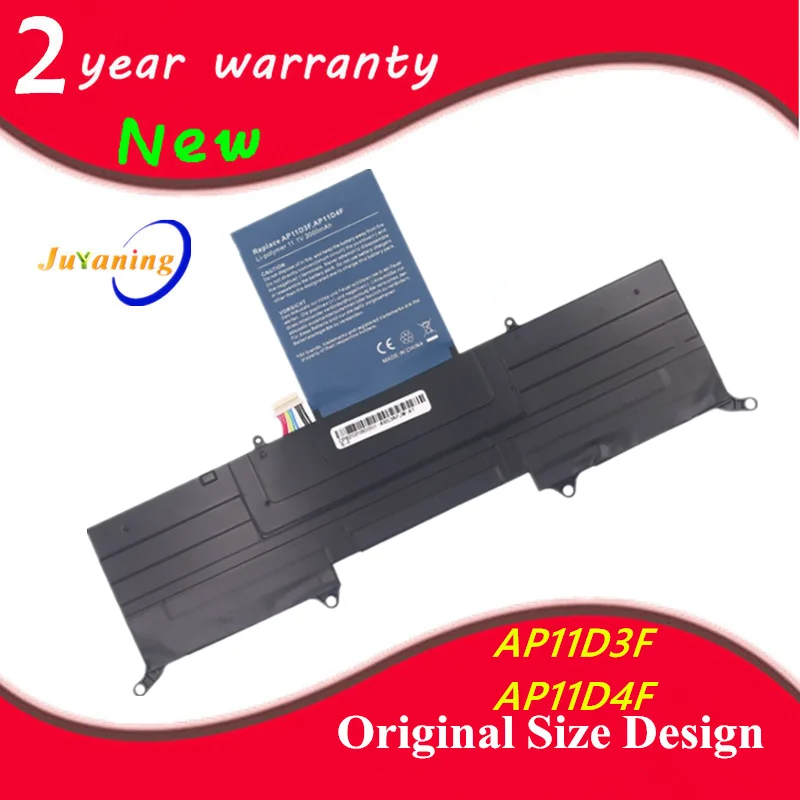 

New Laptop battery For Acer Aspire S3 Series Ultrabook 13.3" AP11D3F AP11D4F MS2346 S3-951 3ICP5/65/88 3ICP5/67/90