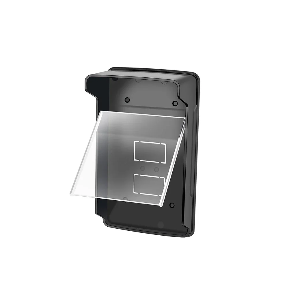 1pcs Universal Black Plastic Outdoor Rain Cover For Face Identification Machine Fingerprint Device Waterproof Weather Shield
1pcs Universal Black Plastic Outdoor Rain Cover For Face Identification Machine Fingerprint Device Waterproof Weather Shield