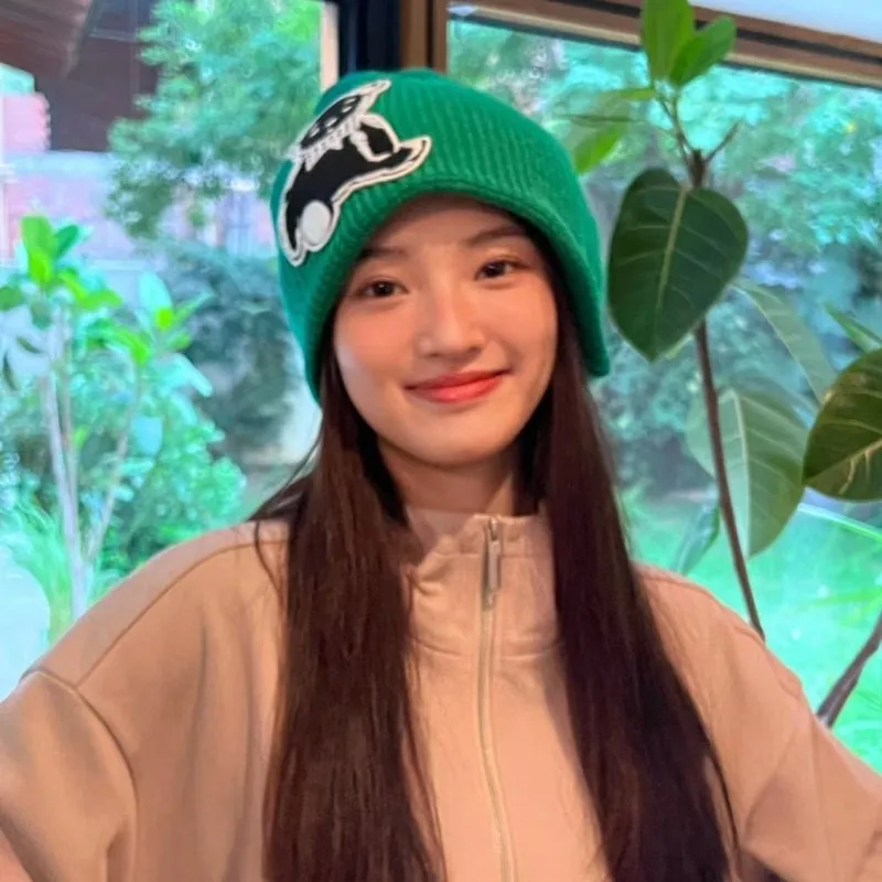 Cute Cartoon Bear Winter Hat New Beanies Knitted Solid Cute Hat Lady Autumn Female Beanie Caps
Cute Cartoon Bear Winter Hat New Beanies Knitted Solid Cute Hat Lady Autumn Female Beanie Caps