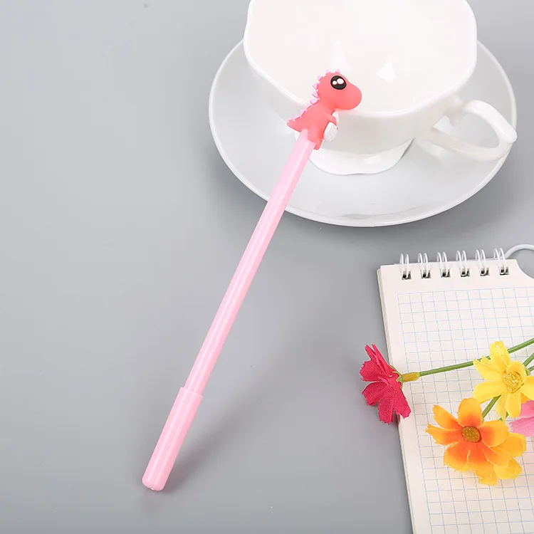 Wholesale Creative Stationery Dinosaur Silicone Head Neutral Pen Cute Cartoon Learning Office Water Based Signature Pen
Wholesale Creative Stationery Dinosaur Silicone Head Neutral Pen Cute Cartoon Learning Office Water Based Signature Pen