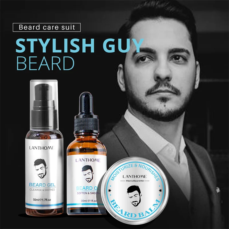 3pcs Beard Kit For Men Hair Enhancer Thicker Mustache Grooming Beard Care Oil Moisturizer Wax Balm Smooth Promote Growth
3pcs Beard Kit For Men Hair Enhancer Thicker Mustache Grooming Beard Care Oil Moisturizer Wax Balm Smooth Promote Growth