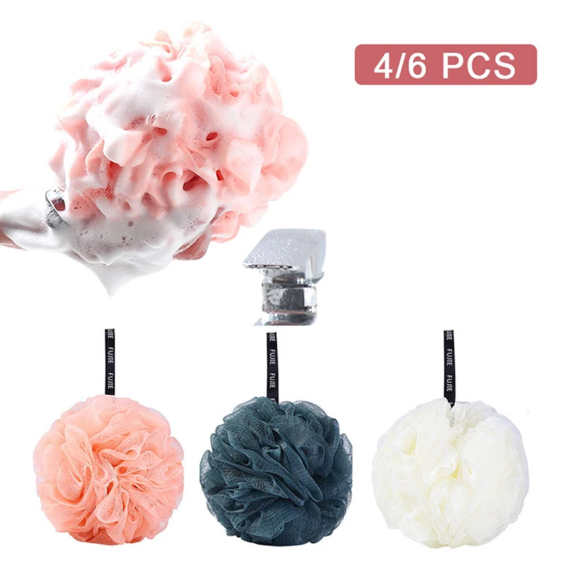 4/6 PCS Soft Shower Mesh Foaming Sponge Exfoliating Scrubber Cute Bath Bubble Ball Body Skin Cleaner Cleaning Tool Bathroom Tool
4/6 PCS Soft Shower Mesh Foaming Sponge Exfoliating Scrubber Cute Bath Bubble Ball Body Skin Cleaner Cleaning Tool Bathroom Tool