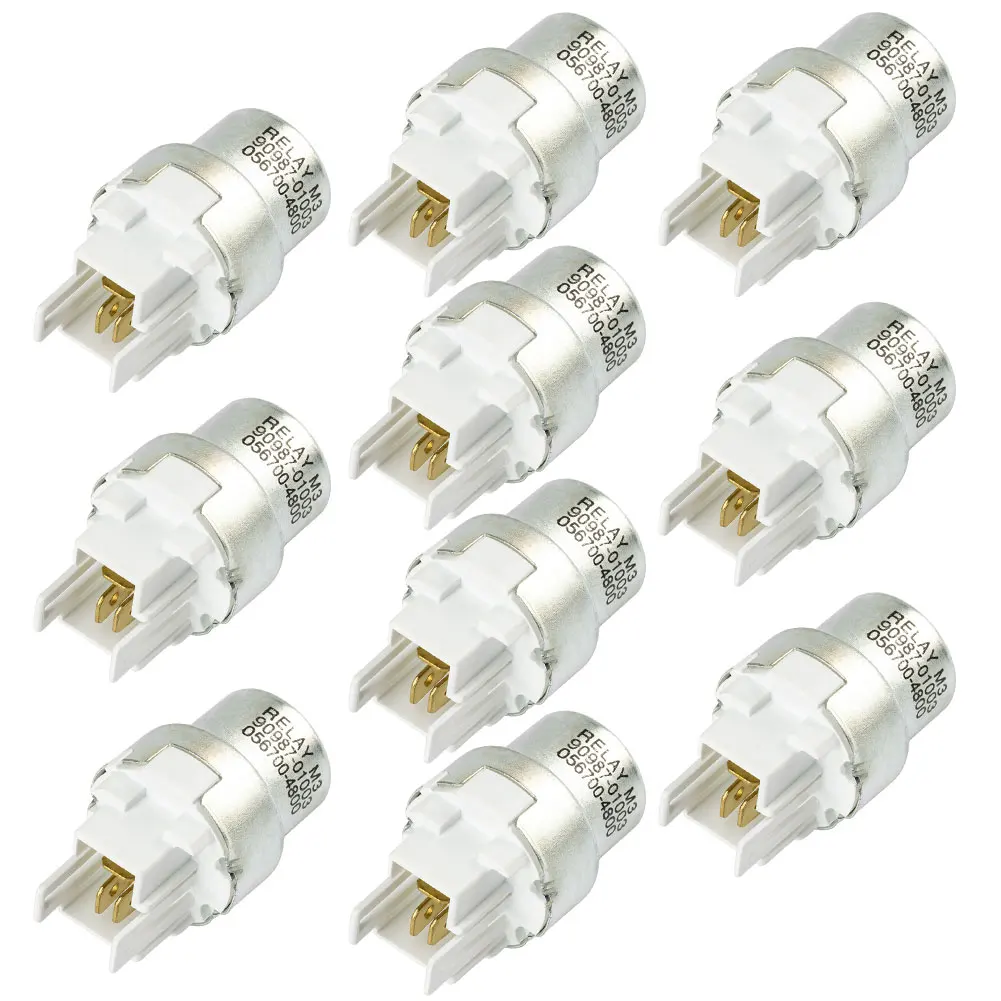 10Pcs Car Relay Assy For AC / Horn / Head Light /Tail Light Relay 90987-01003 For Toyota Corolla Tercel Hiace Pickup 056700-4800
10Pcs Car Relay Assy For AC / Horn / Head Light /Tail Light Relay 90987-01003 For Toyota Corolla Tercel Hiace Pickup 056700-4800