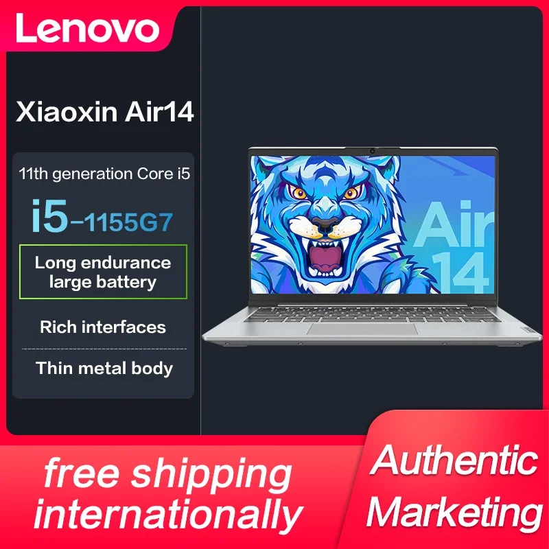 Lenovo XiaoXin Air 14 Slim Laptop Intel I5-1155G7 Iris Xe 14-inch IPS Full Screen Notebook
Lenovo XiaoXin Air 14 Slim Laptop Intel I5-1155G7 Iris Xe 14-inch IPS Full Screen Notebook
