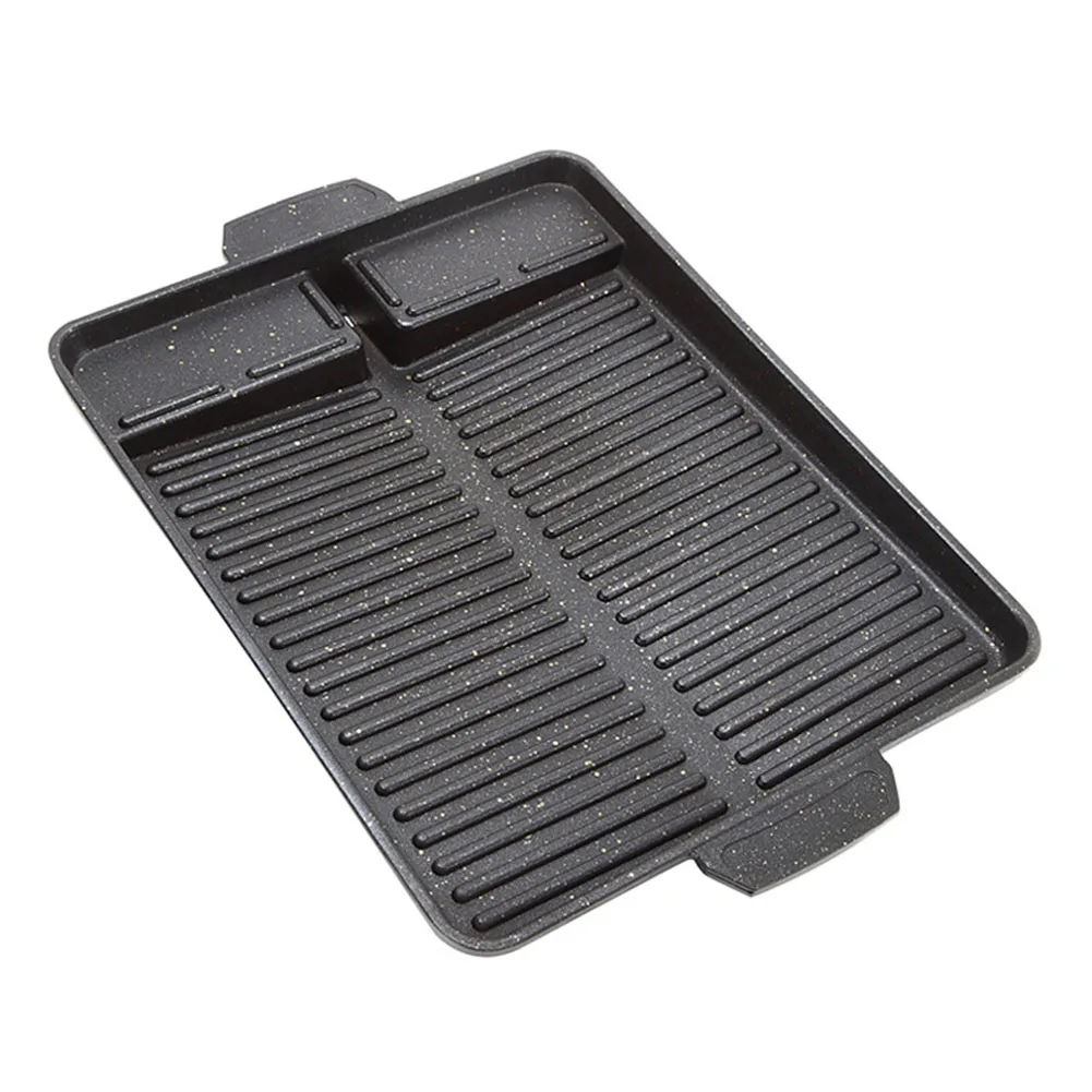 Suitable For Indoor Or Outdoor Camping Picnic Steak Grill Rectangular Griddle Pan Barbecue Plate Non Stick Picnic Steak Grill
Suitable For Indoor Or Outdoor Camping Picnic Steak Grill Rectangular Griddle Pan Barbecue Plate Non Stick Picnic Steak Grill