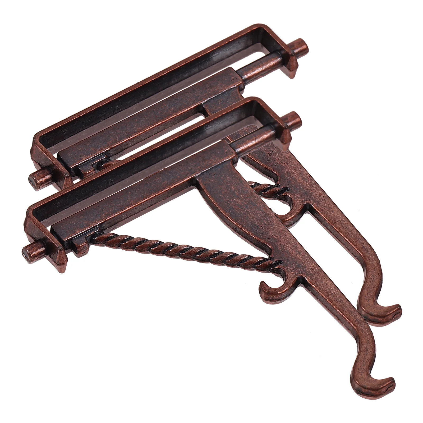 2pcs Mini Hooks Bracket House Hanger Mini Alloy Hangers Dollhouse Layout Props
2pcs Mini Hooks Bracket House Hanger Mini Alloy Hangers Dollhouse Layout Props