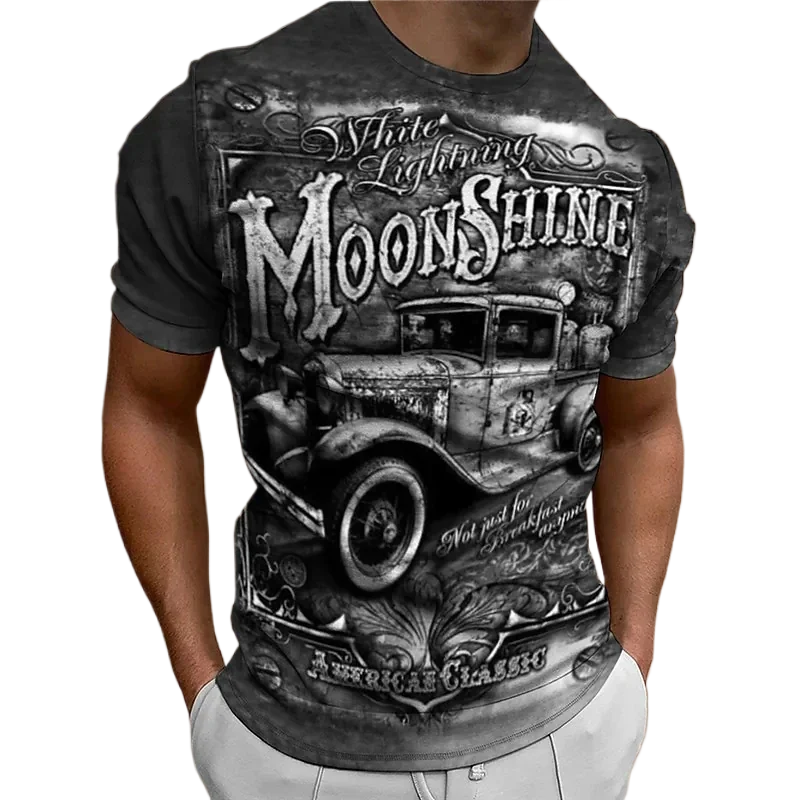 Motorcycle 3D Print Short Sleeve Vintage Classics Men's T-shirt Street Ride Biker Shirts Tops Oversized Clothing Tees
Motorcycle 3D Print Short Sleeve Vintage Classics Men's T-shirt Street Ride Biker Shirts Tops Oversized Clothing Tees