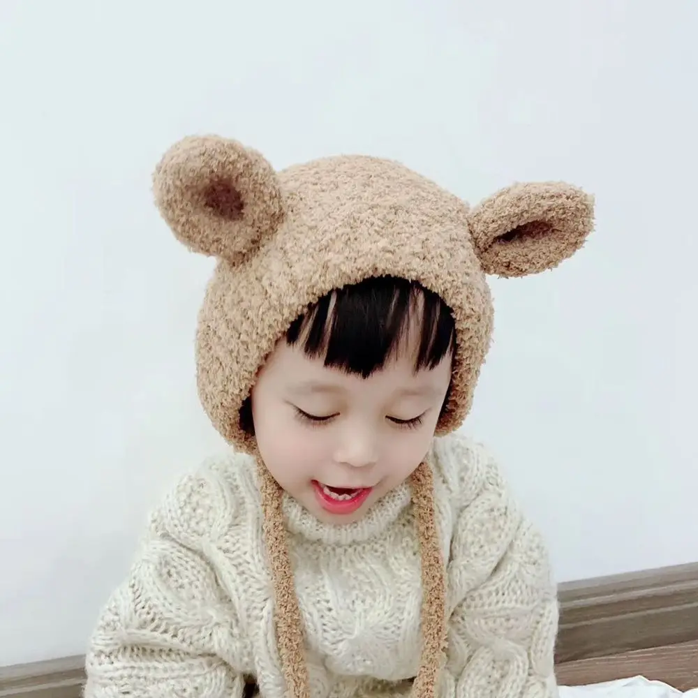 Warm Lovely Soft Winter For Toddler Newborn Baby Hat Kids Earflap Plush Bear Ear Cap
Warm Lovely Soft Winter For Toddler Newborn Baby Hat Kids Earflap Plush Bear Ear Cap