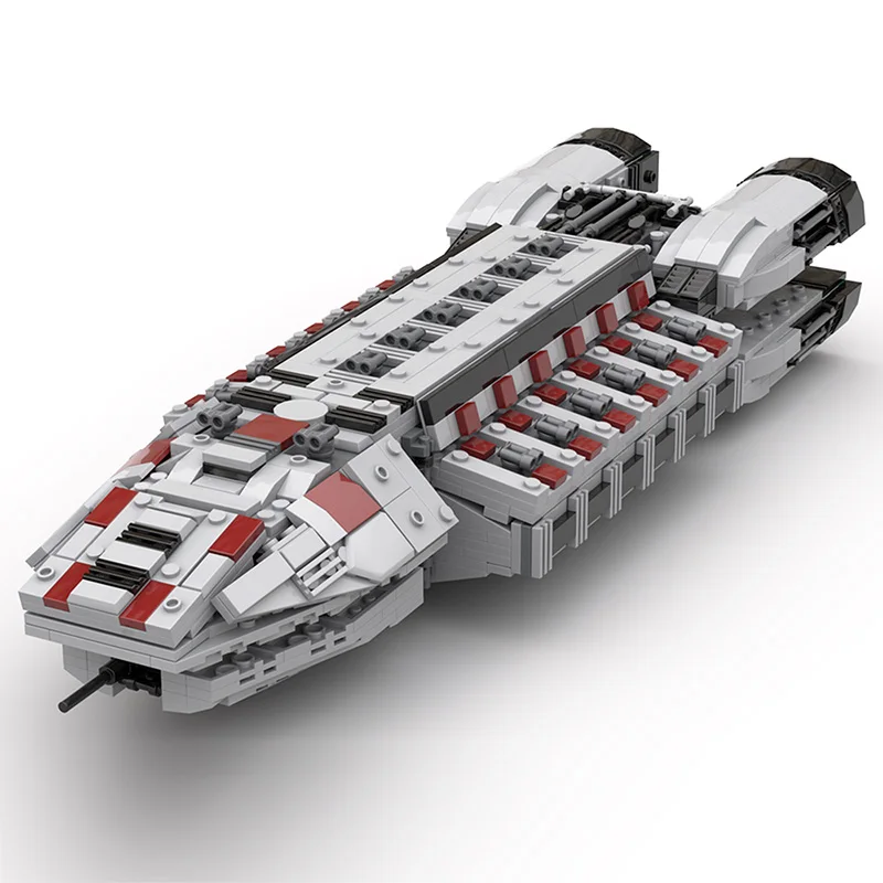 BuildMoc For Battlestared Spaceship Building Blocks Set Galactica Minotaur Space Airship Fighter Bricks Toys For Children Gifts
BuildMoc For Battlestared Spaceship Building Blocks Set Galactica Minotaur Space Airship Fighter Bricks Toys For Children Gifts