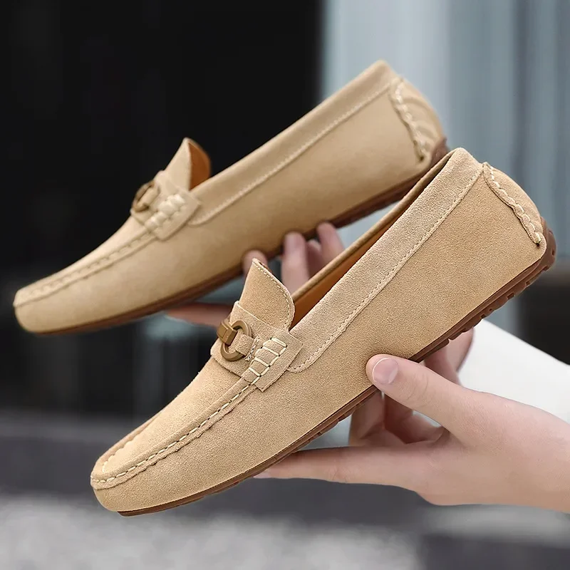 Men's Shoes Men's Shoes Business Casual Moccasins Men's Genuine Leather Soft Bottom Soft Leather Driving Shoes European Station
Men's Shoes Men's Shoes Business Casual Moccasins Men's Genuine Leather Soft Bottom Soft Leather Driving Shoes European Station