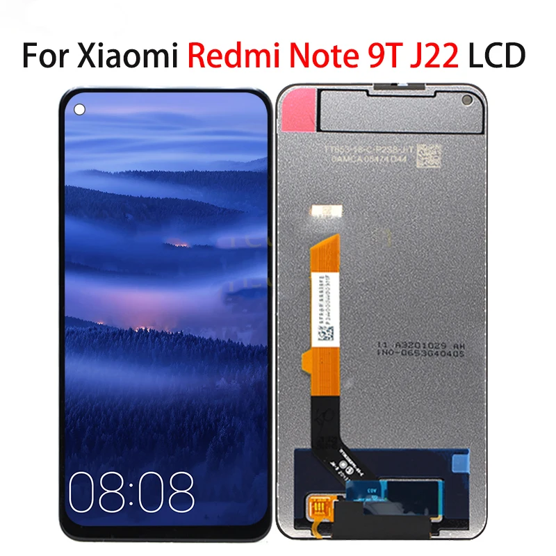 ЖК-дисплей для Xiaomi Redmi Note 9T Note9T, сенсорный экран с дигитайзером и рамкой в сборе для Redmi J22, ЖК-дисплей Hongmi, сменные детали
ЖК-дисплей для Xiaomi Redmi Note 9T Note9T, сенсорный экран с дигитайзером и рамкой в сборе для Redmi J22, ЖК-дисплей Hongmi, сменные детали