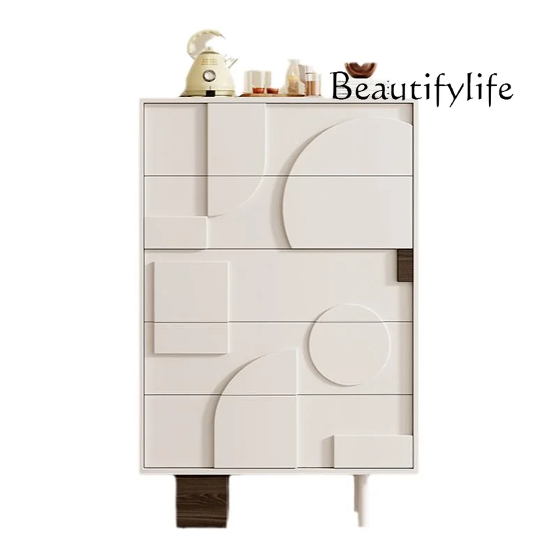 Chest of Drawers Bedroom Light Luxury Entrance Cabinet Chest of Drawers Small Apartment Living Room Curio Cabinet
Chest of Drawers Bedroom Light Luxury Entrance Cabinet Chest of Drawers Small Apartment Living Room Curio Cabinet