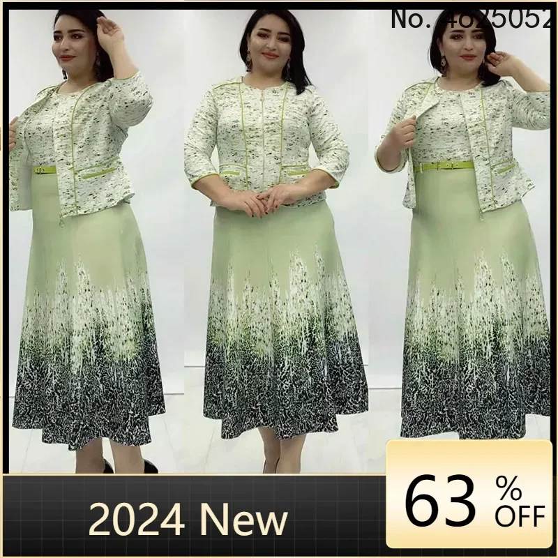 L-3XL African Dresses for Women Spring Autumn African 3/4 Sleeve Polyester Printing Pink Black White Party Dress African Clothes
L-3XL African Dresses for Women Spring Autumn African 3/4 Sleeve Polyester Printing Pink Black White Party Dress African Clothes