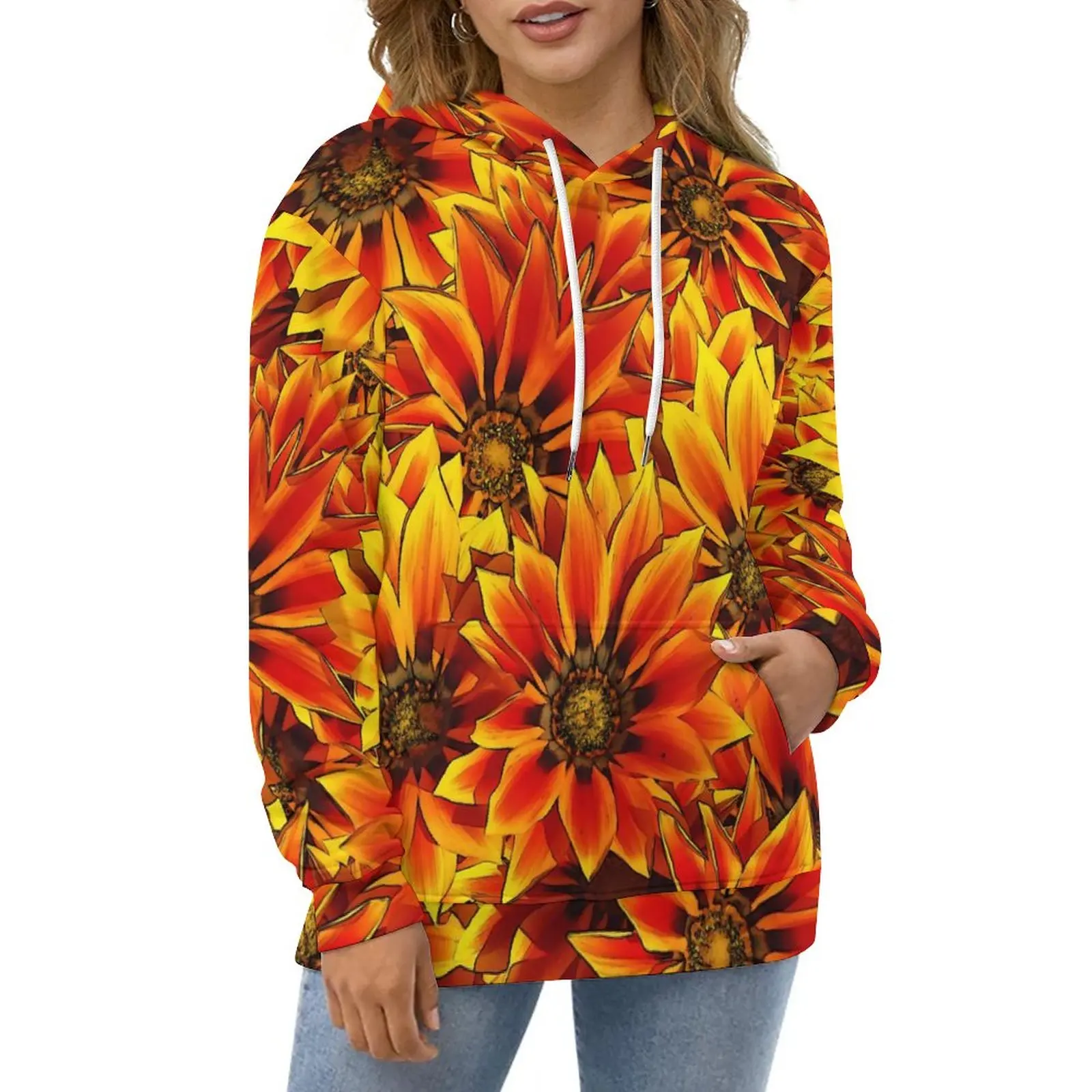 Orange Sunflower Hoodies Flowers Print Korean Fashion Casual Hoodie Long Sleeve Modern Printed Sweatshirts 4XL 5XL 6XL
Orange Sunflower Hoodies Flowers Print Korean Fashion Casual Hoodie Long Sleeve Modern Printed Sweatshirts 4XL 5XL 6XL