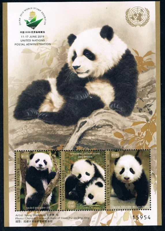 Штамп UN 2019 Panda Post, Panda, Animal, Real Original, хорошее состояние коллекции, MNH
Штамп UN 2019 Panda Post, Panda, Animal, Real Original, хорошее состояние коллекции, MNH