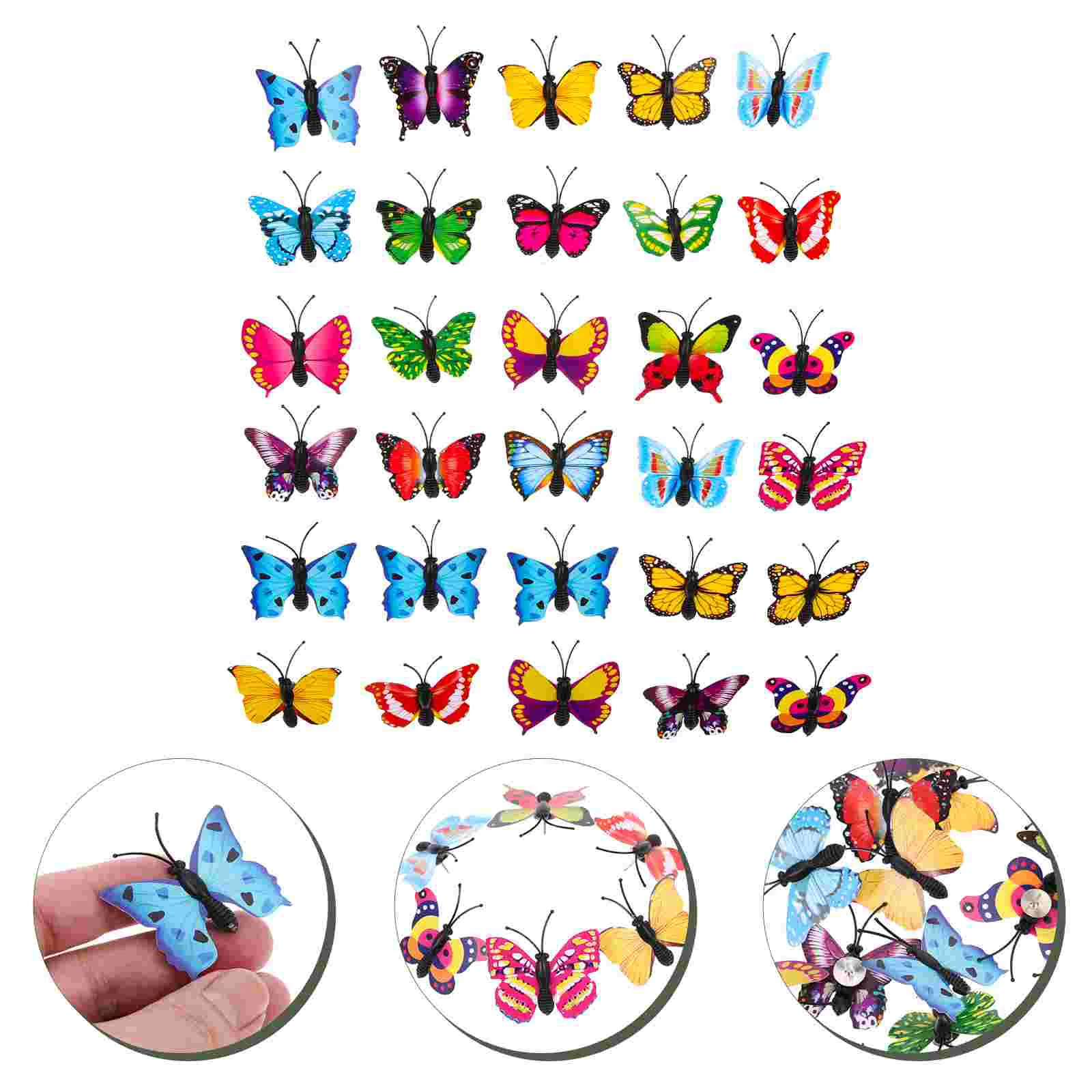 Bulletin Board Thumbtacks Butterfly Pushpin Colorful Cubicle Accessories Office
Bulletin Board Thumbtacks Butterfly Pushpin Colorful Cubicle Accessories Office