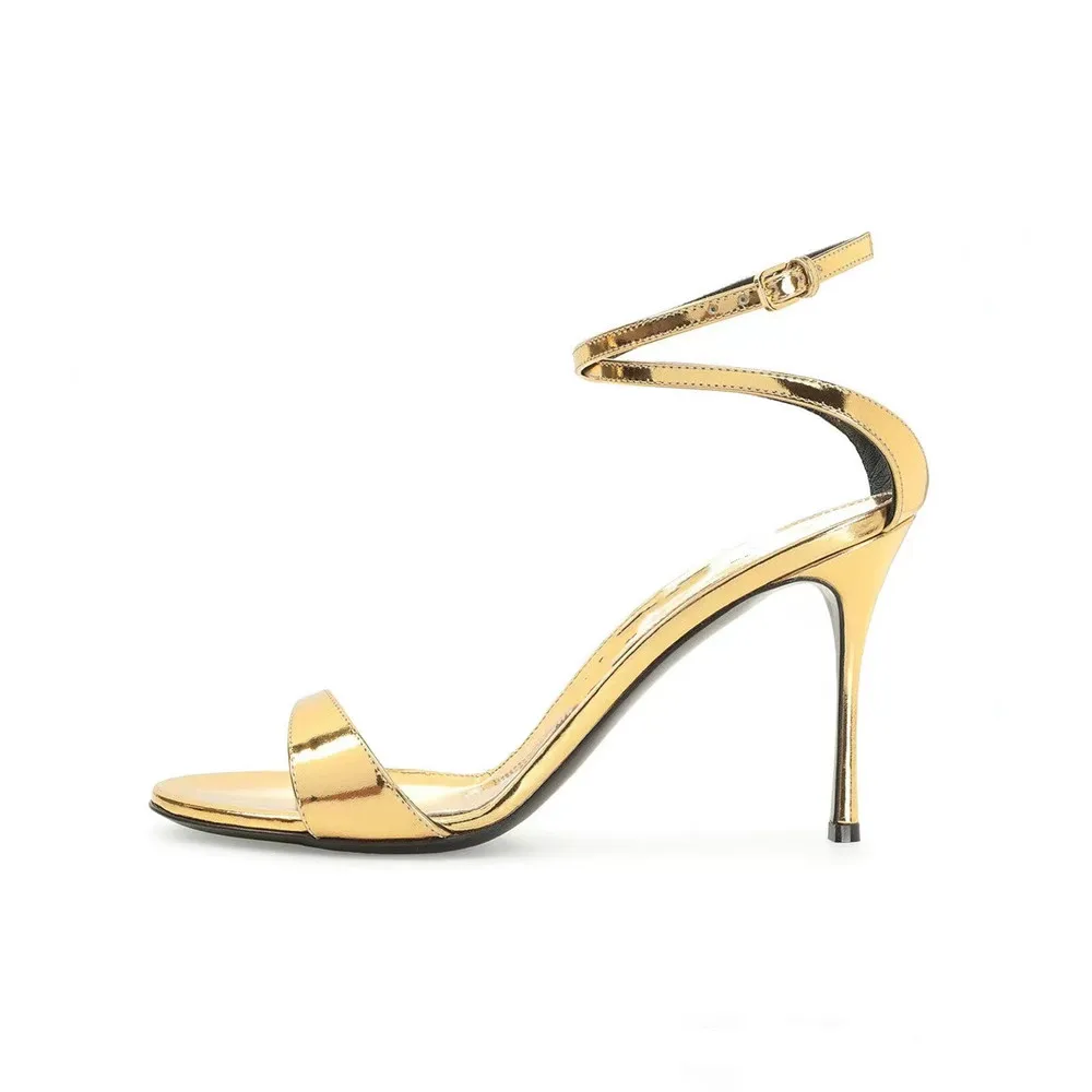 Sexy Women High Heeled Sandals Genuine Leather One Buckles Party Prom Pumps Big Size Fashion Summer Shoes Woman
Sexy Women High Heeled Sandals Genuine Leather One Buckles Party Prom Pumps Big Size Fashion Summer Shoes Woman