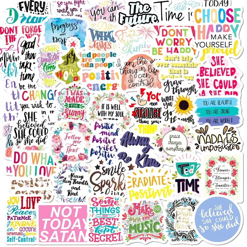 10/30/50PCS Colorful Phrase PVC Small Sticker Aesthetic Decoration Scrapbooking Stationery DIY Hand Accounting School Supplies
10/30/50PCS Colorful Phrase PVC Small Sticker Aesthetic Decoration Scrapbooking Stationery DIY Hand Accounting School Supplies