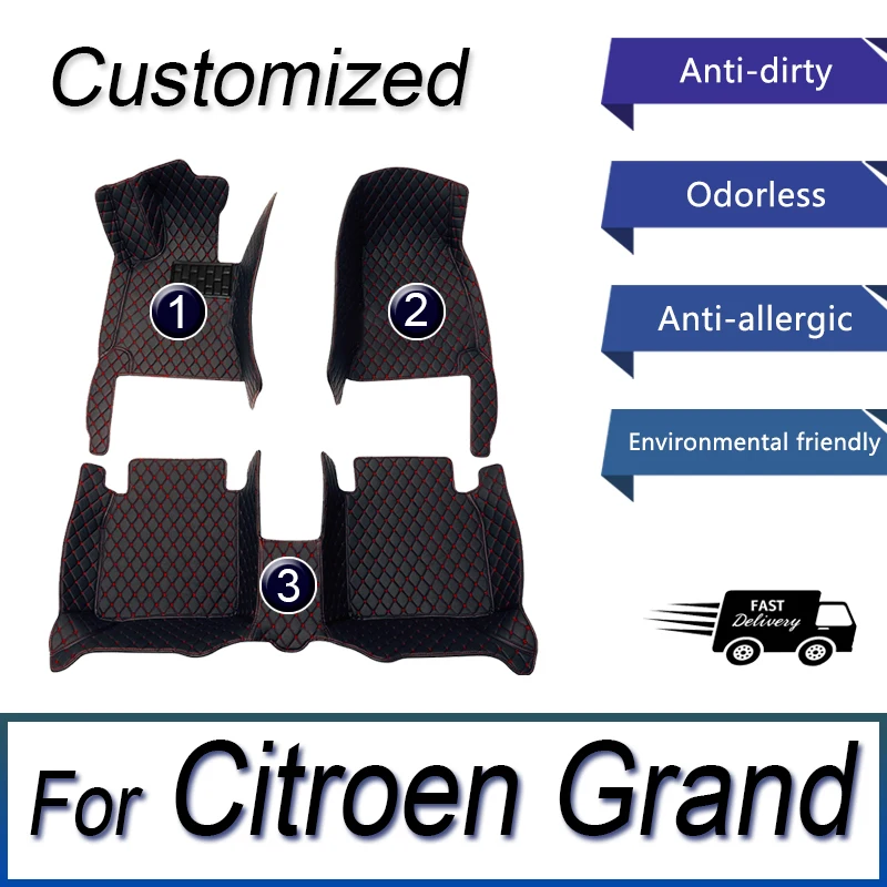 Car Mats For Citroen Grand C4 Picasso SpaceTourer 5seat 2007~2013 Durable Pad Auto Rugs Carpets Interior Parts Car Accessories
Car Mats For Citroen Grand C4 Picasso SpaceTourer 5seat 2007~2013 Durable Pad Auto Rugs Carpets Interior Parts Car Accessories