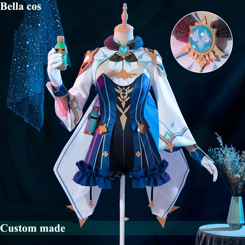 In Store Custom made Genshin Impact Sucrose Cosplay Costume Jumpsuit Dress Uniform Halloween Women Game outfits Anime clothes
In Store Custom made Genshin Impact Sucrose Cosplay Costume Jumpsuit Dress Uniform Halloween Women Game outfits Anime clothes
