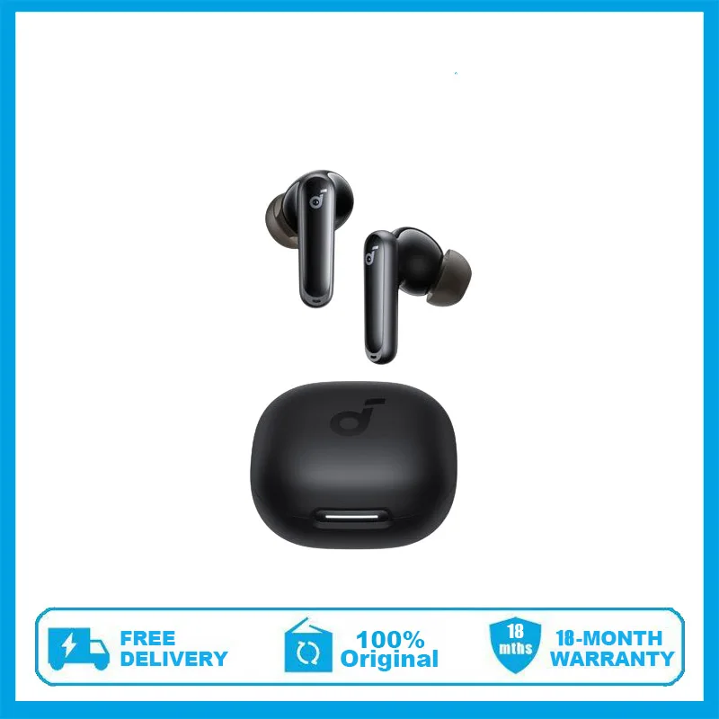 

Soundcore P40i Noise-Cancelling Wireless Earbuds, Adaptive Noise-Cancelling Environments, Heavy Bass, 60 Hours of Playback