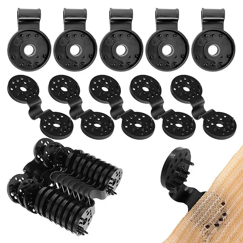 10 Pcs Sunshade Clips Round Shade Cloth Fixing Clip Attachment Grommets Outdoor Garden Netting Anti Bird Netting Shade Netting
10 Pcs Sunshade Clips Round Shade Cloth Fixing Clip Attachment Grommets Outdoor Garden Netting Anti Bird Netting Shade Netting