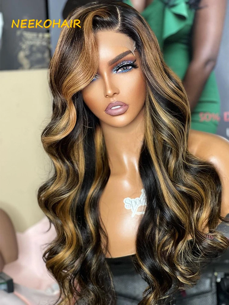 13x6 HD Transparent 1B/27 Honey Blonde Highlight 1B/99J Lace Frontal Wig Body Wave Lace Front Wigs Human Hair Wigs For Women
13x6 HD Transparent 1B/27 Honey Blonde Highlight 1B/99J Lace Frontal Wig Body Wave Lace Front Wigs Human Hair Wigs For Women