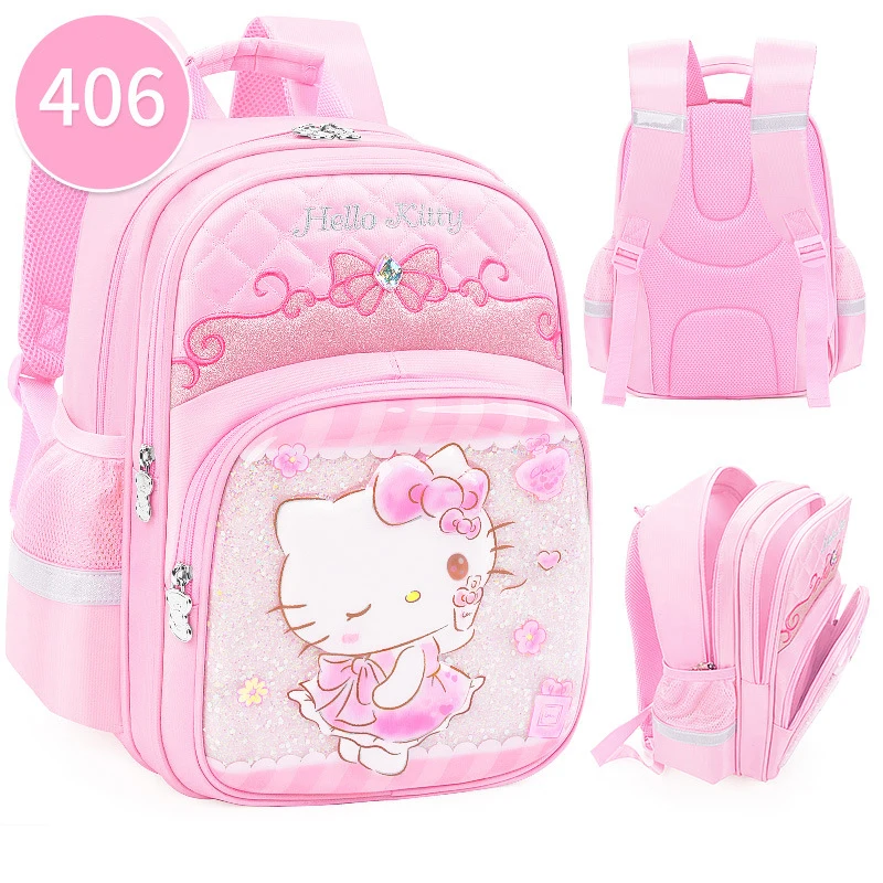 Sanrio Hello Kitty School Bag Kids Large Capacity Orthopedic School Backpack Primary Student Schoolbag Book Bag Mochila Infantil
Sanrio Hello Kitty School Bag Kids Large Capacity Orthopedic School Backpack Primary Student Schoolbag Book Bag Mochila Infantil