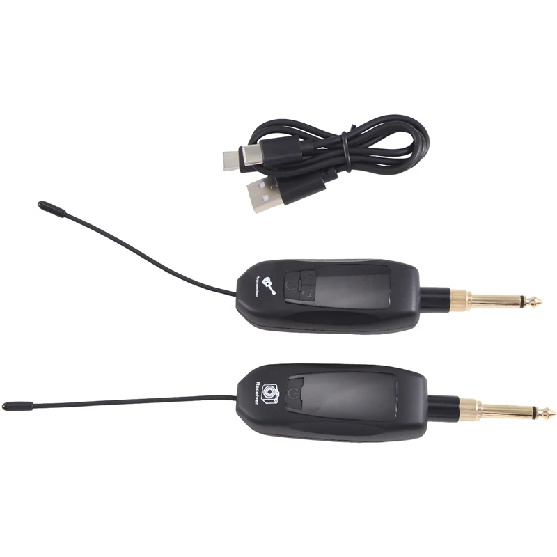 Wireless Guitar System GAW-A8 Audio Digital Transmitter Receiver Rechargeable Band Stage Instrumental Recording Durable
Wireless Guitar System GAW-A8 Audio Digital Transmitter Receiver Rechargeable Band Stage Instrumental Recording Durable
