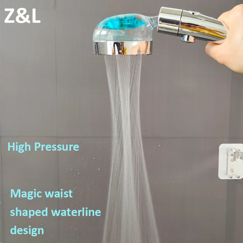 360 Degrees Rotating Propeller Shower Head with Fan Turbocharged Spray One Key Stop Water Rainfall Shower Bathroom Accessories
360 Degrees Rotating Propeller Shower Head with Fan Turbocharged Spray One Key Stop Water Rainfall Shower Bathroom Accessories